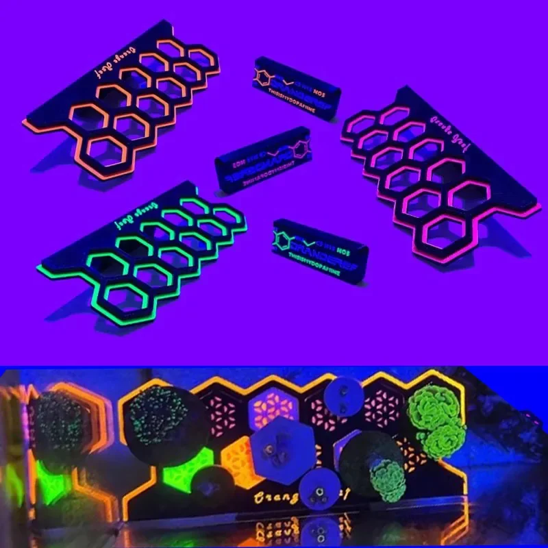 Coral Frag Plug - Supporti Magnetici Fluorescenti per Coralli da