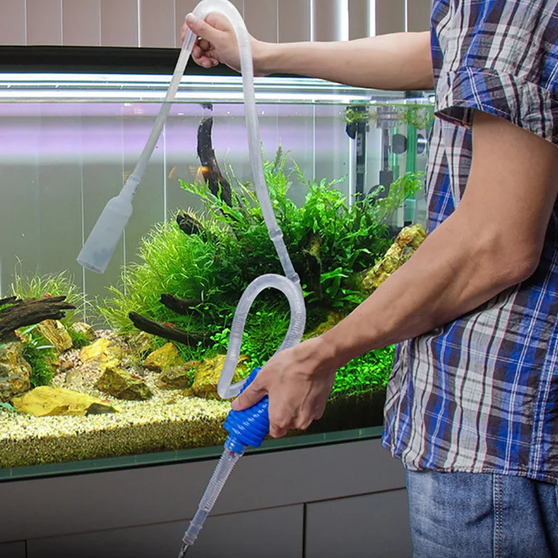 Marine Aquarium Vacuum - Acquario Sifone Serbatoio di Pesce Sifone
