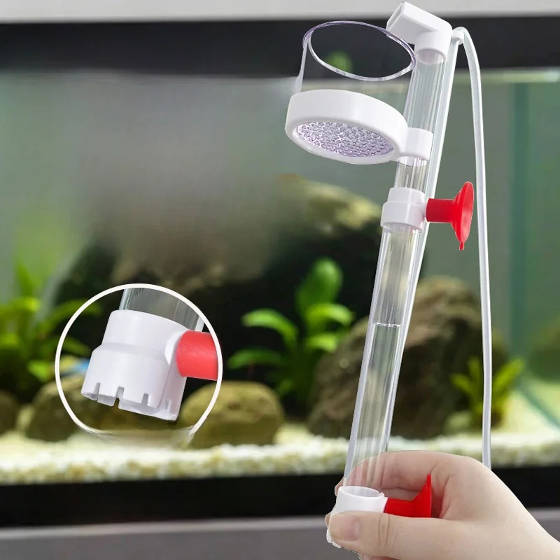 Marine Aquarium Vacuum - Collettore di Detriti per Acquario, Pulitore