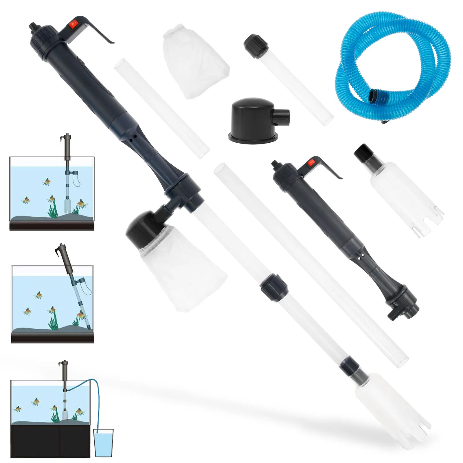 Sifone elettrico per acquario  - Marine Aquarium Vacuum recensione e prezzo