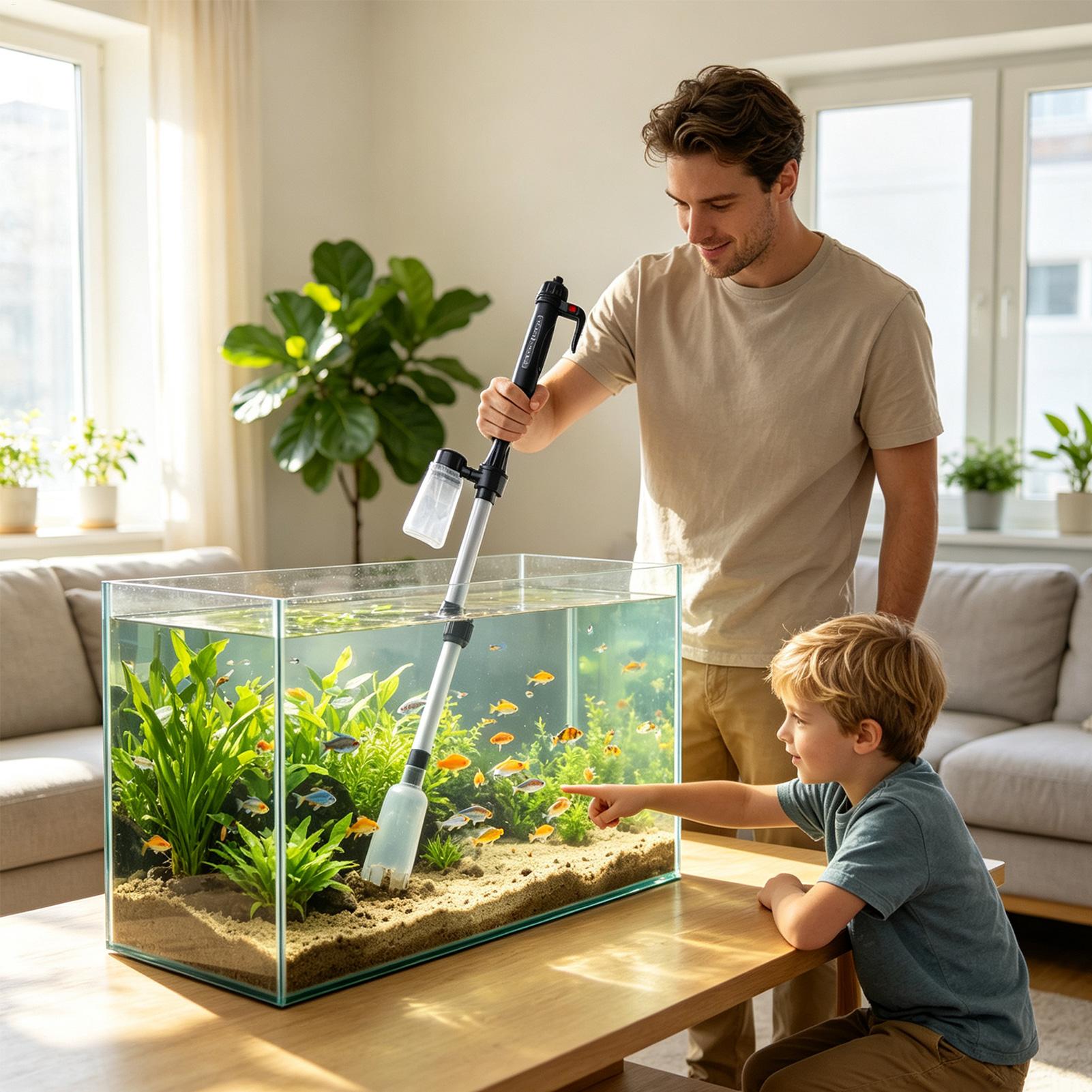 Aspiratore per ghiaia per acqu - Marine Aquarium Vacuum recensione e prezzo